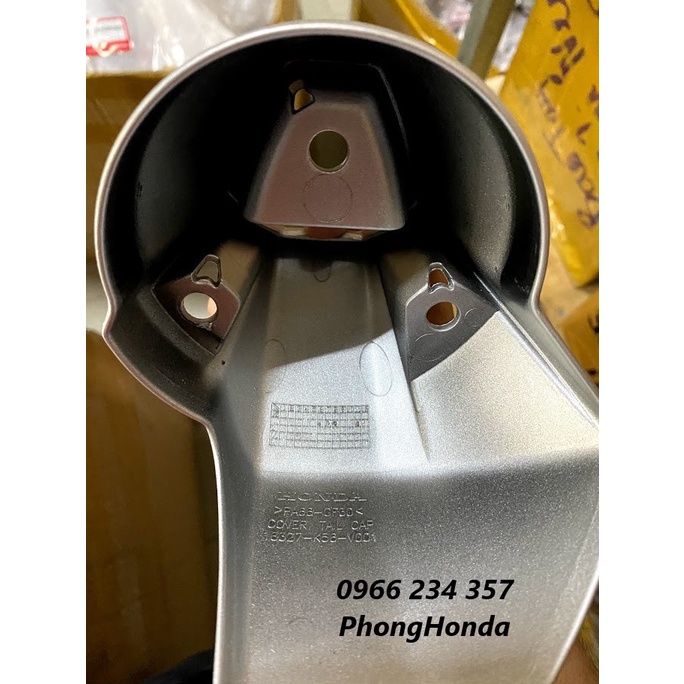 ốp pô và chụp đít pô winner v1 chính hãng honda