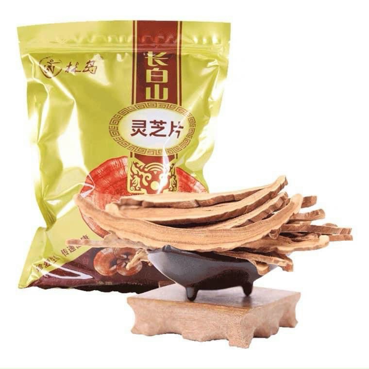 Nấm Linh Chi miếng nhiều chất dinh dưỡng pha trà nấu canh ngâm rượu ngon tuyệt vời