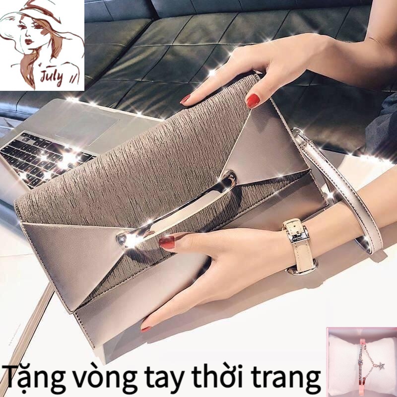 Ví dự tiệc cao cấp Ví Cầm Tay Phong Cách Thời Trang Hàn Quốc Mới những chiếc túi đẹp mắt đích thực