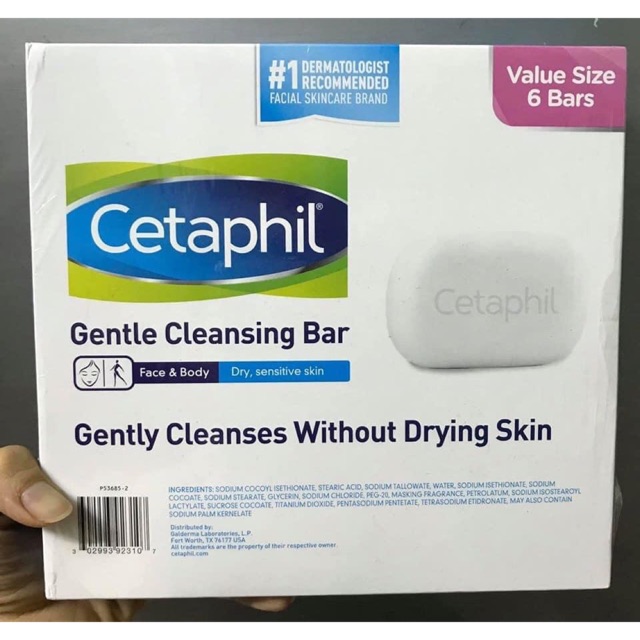 Xà bông cục Cetaphil 127 g Mỹ