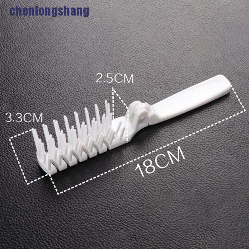 Lược Chải Tóc mini Bằng Nhựa Có Thể Gấp Gọn Tiện Dụng Mang Theo Du Lịch