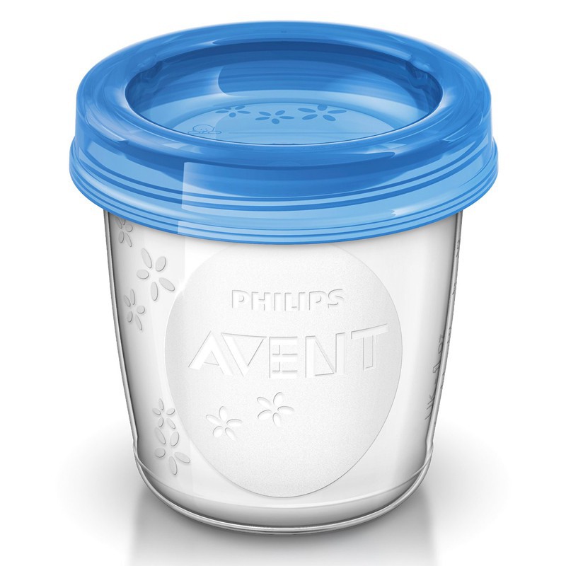 Ly trữ sữa 180ml Philips Avent SCF618 có nắp đậy