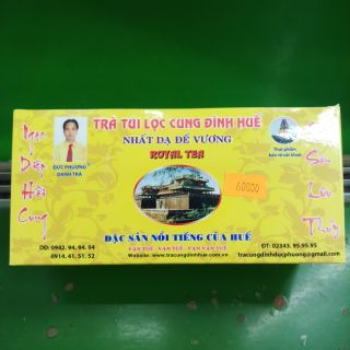 Trà CUNG ĐÌNH ĐỨC PHƯỢNG Hộp túi lọc