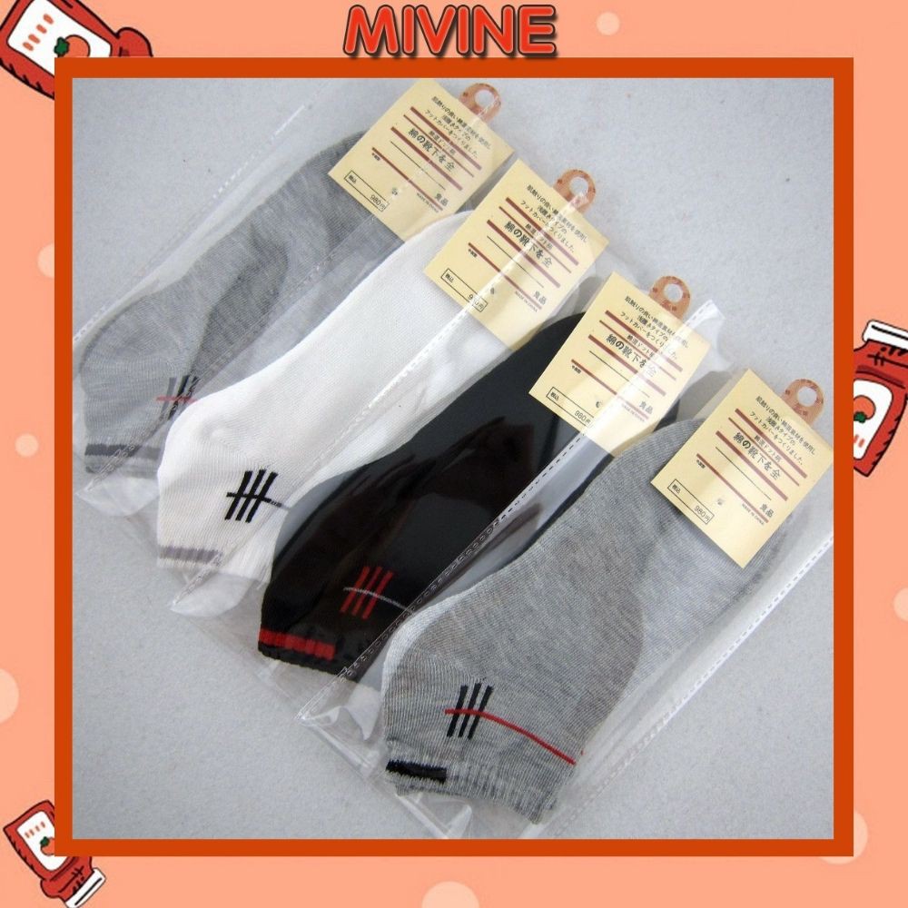 COMBO 10 Đôi Tất CT4 Viền Cổ