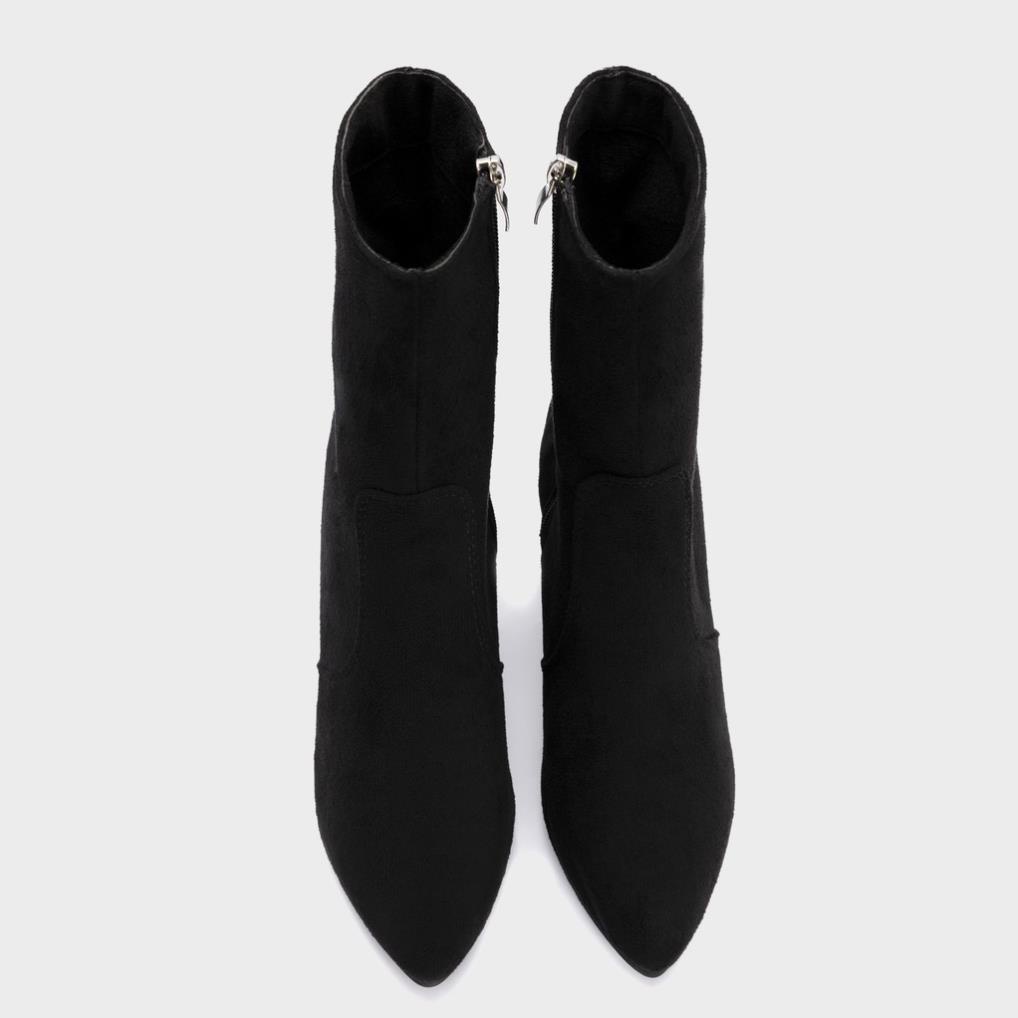 Giầy Bốt Nữ Boot Cổ Cao Khóa Cạnh 7phân HAPAS - BOT52 .