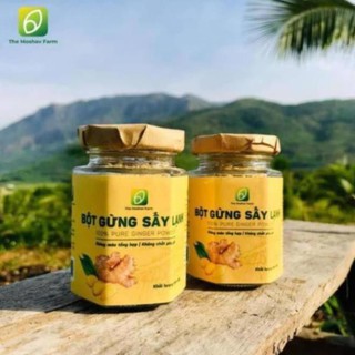 Bột Gừng Hữu Cơ Sấy Lạnh (40gr) Tăng Sức Đề Kháng – The Moshav Farm