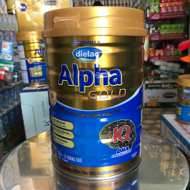 Sữa Dielac Alpha Gold số 2 900g (mẫu mới)