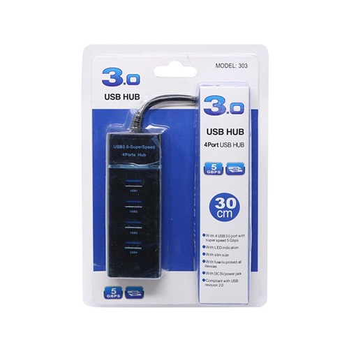 Hub Chia Cổng Usb, Bộ Chia Usb 4 Cổng 3.0 Giao Màu Ngẫu Nhiên - Home.mall