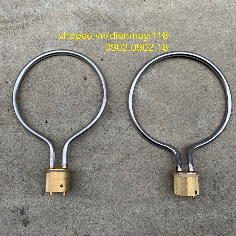 EM118 - Trở nồi hấp tiệt trùng - trở y tế - điện trở đun nước tròn 2KW 220V / 1 cái