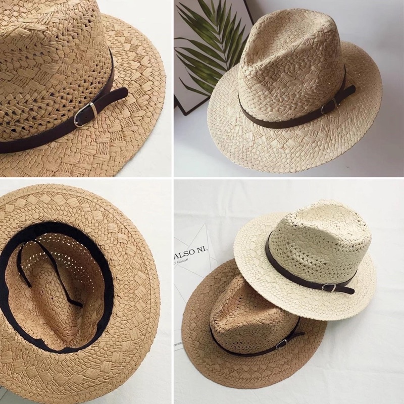 Nón cói đan gaucho 4 màu