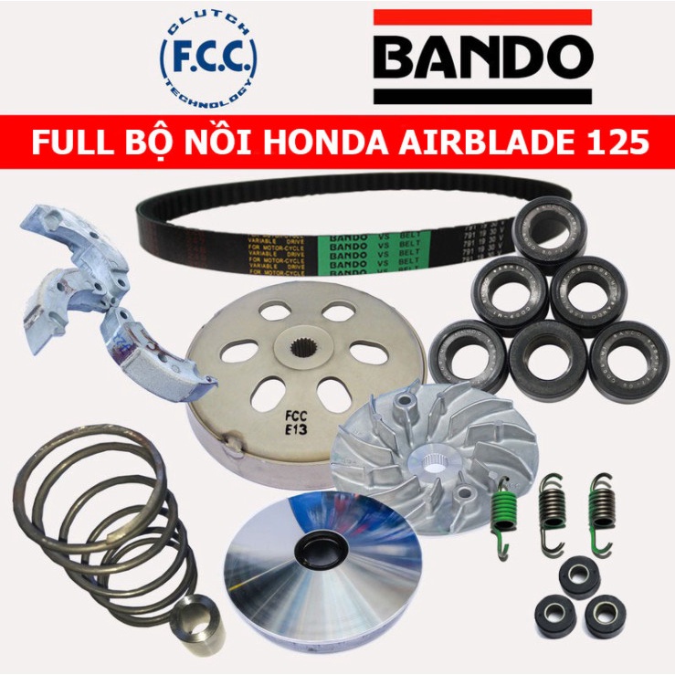 Full Bộ Nồi Trước Và Sau Honda Airblade 125/ 150