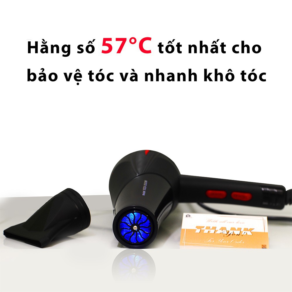 Máy Sấy Tóc 2 Chiều Model 5528 Công Suất Lớn 2500W(Tặng Dụng Cụ Tạo Kiểu)