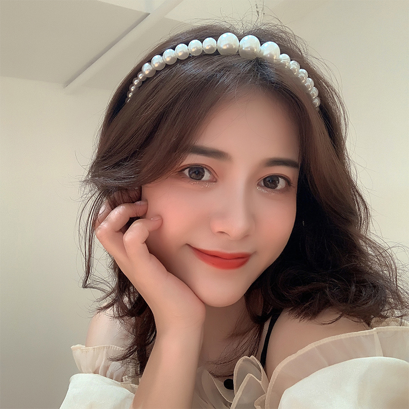 Cài Tóc Đính Cườm Phong Cách Hàn Quốc Dành Cho Nữ