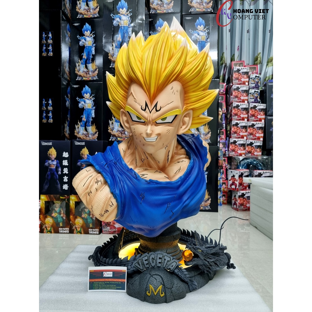 Mô hình Bust Majin Vegeta 1:1 Cao 100cm - Siêu phẩm mô hình Dragon Ball