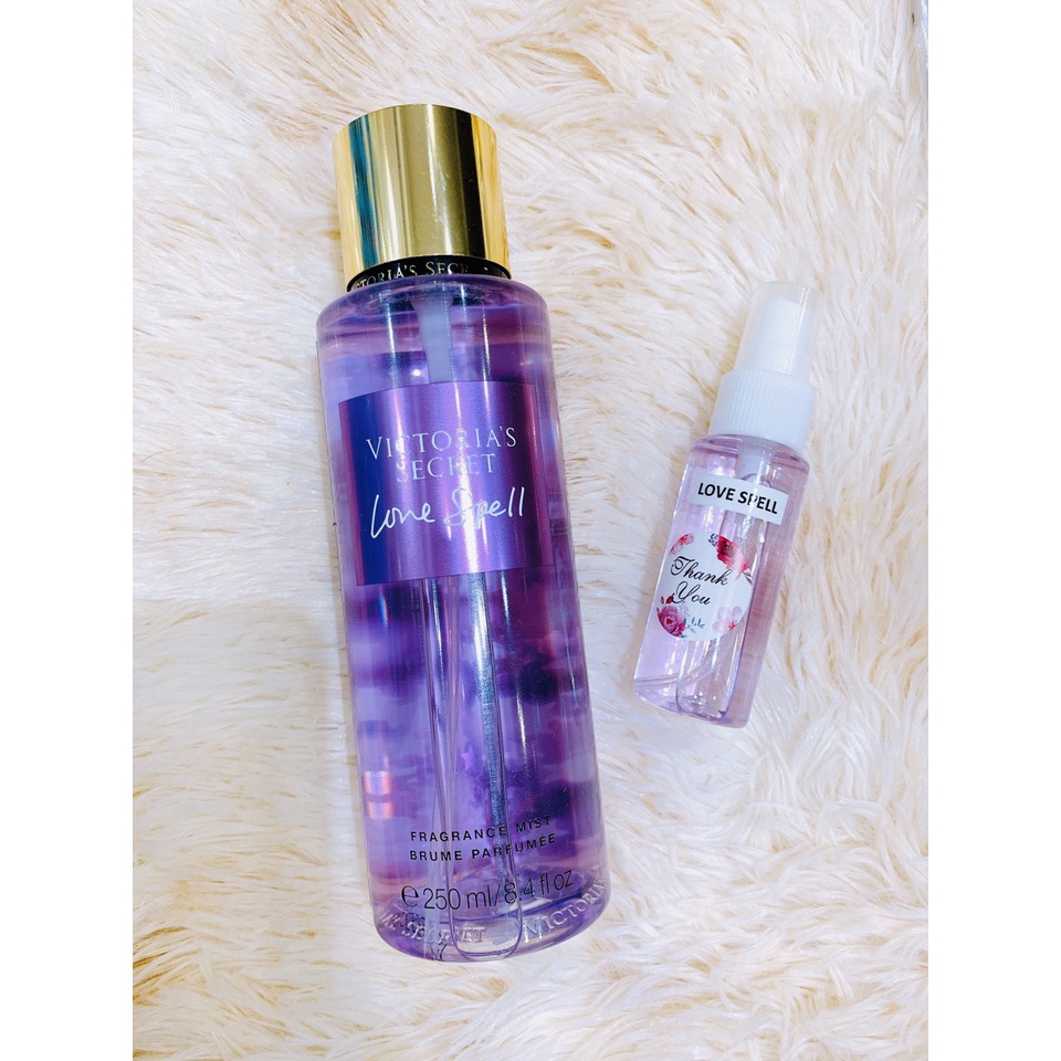33 ml Xịt toàn thân body mist VICTORIA’S SECRET Love Spell - Body Mist STORE
