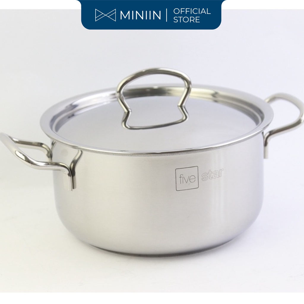 Nồi Inox 3 Đáy Sandwich Fivestar