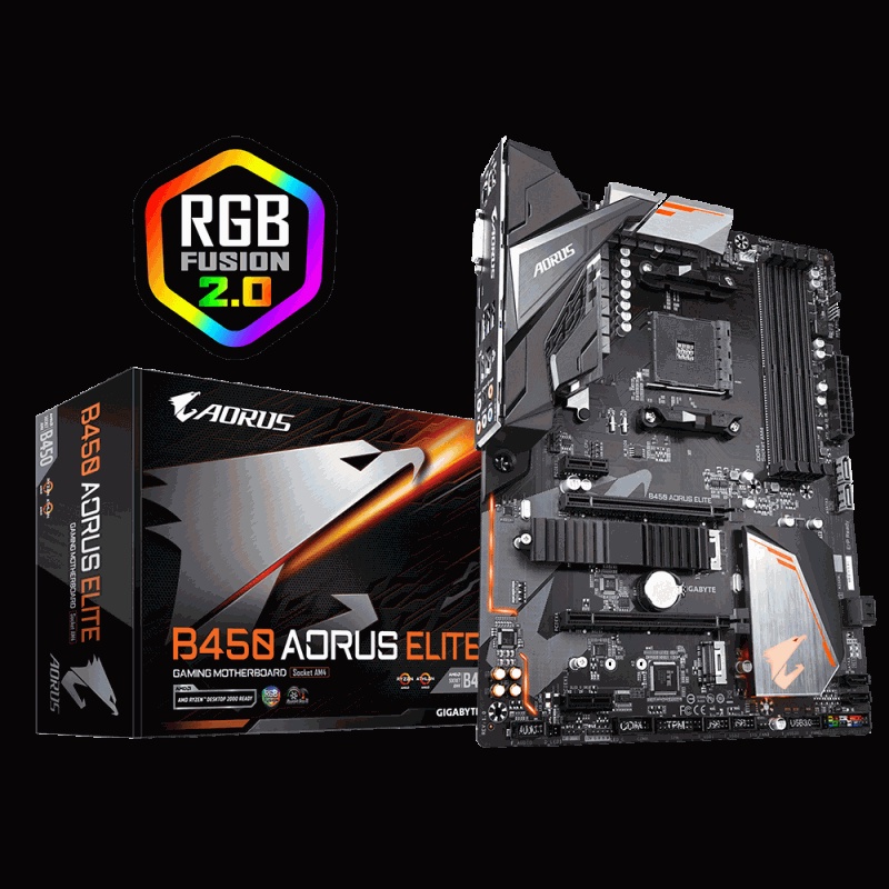 Mainboard GIGABYTE B450 AORUS ELITE