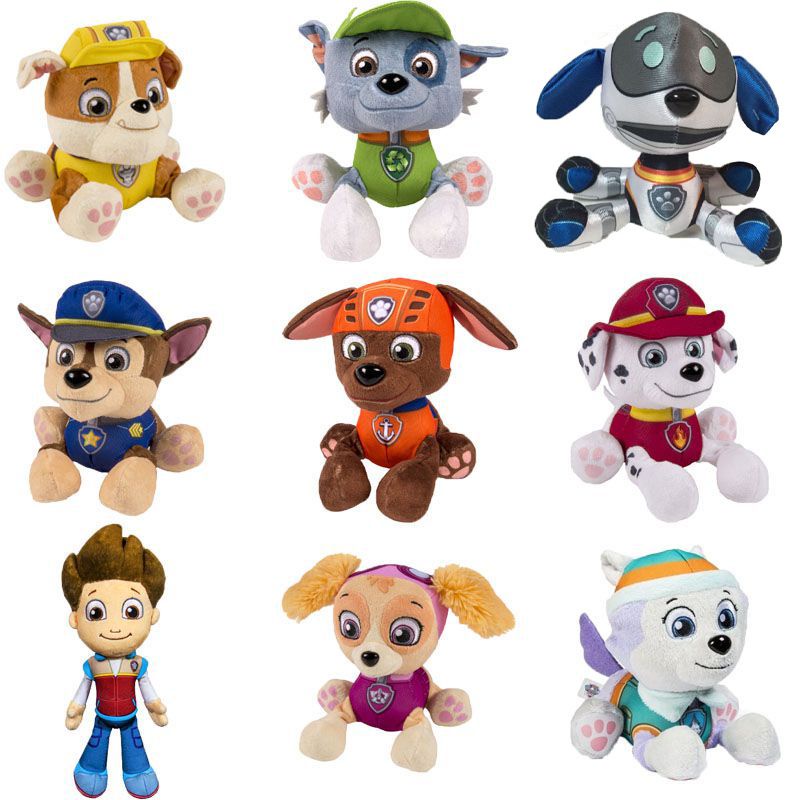Thú nhồi bông hình nhân vật hoạt hình Paw Patrol dễ thương Cartoon PAW PATROL Plush Dogs