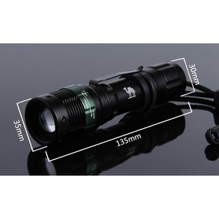 Đèn pin siêu sáng chống nước KT--815