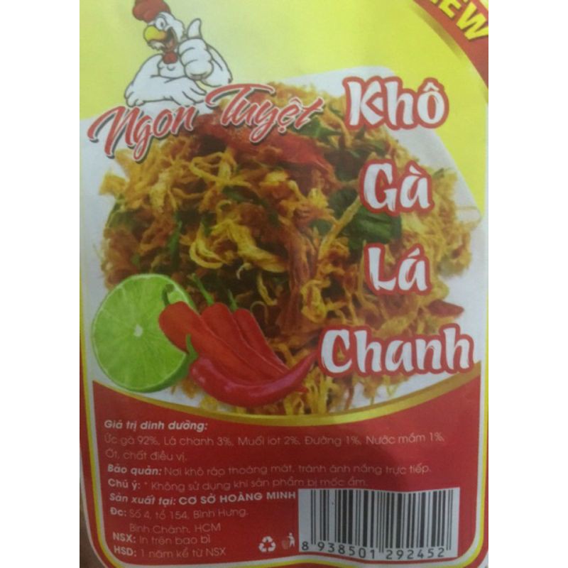 1kg khô gà lá chanh