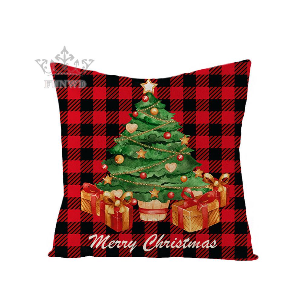 Vỏ Gối In Chữ Merry Christmas Năm 2021 Mới