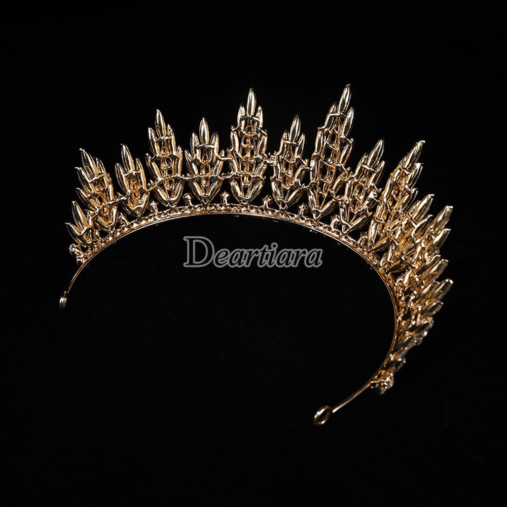 Vương miện bán nguyệt kim cương toàn bộ siêu lấp lánh