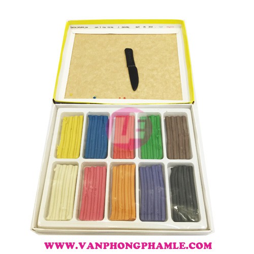 Đất nặn 10 màu Hada