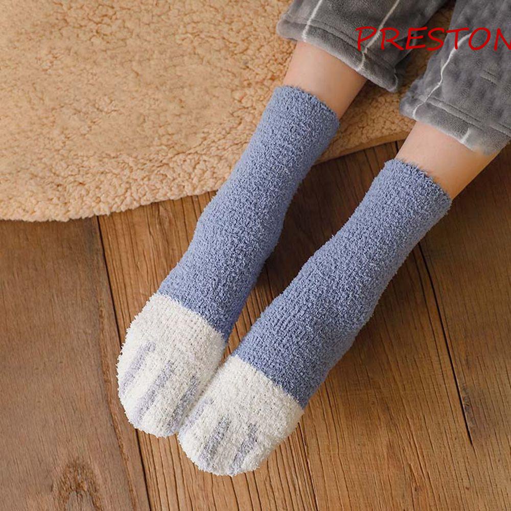 Preston Tất Lửng Thoáng Khí In Họa Tiết Sọc Đơn Giản Ngọt Ngào Cho Nữ