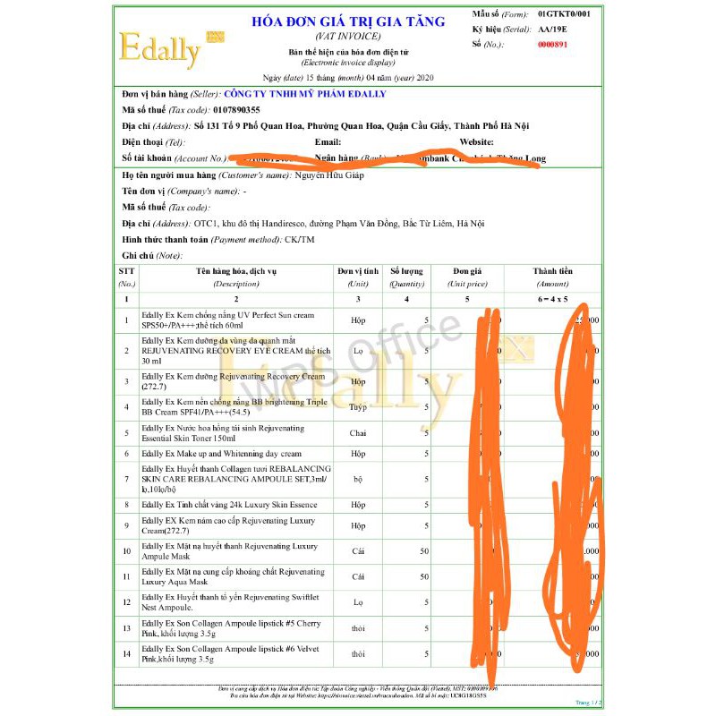 Edally Ex Kem nền làm bừng sáng làn da gấp 3 lần - Brightening Triple BB Cream | BigBuy360 - bigbuy360.vn