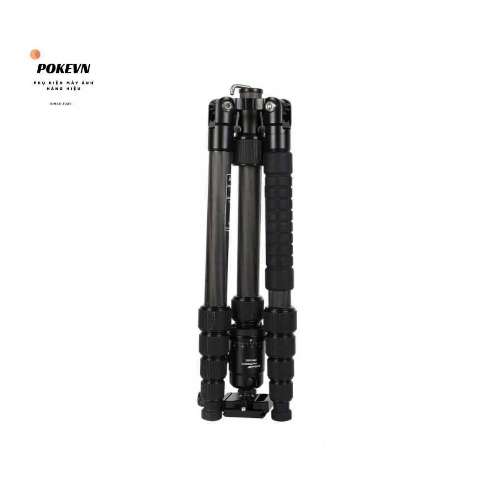 Tripod chuyên nghiệp Fotopro ProGear X-GO (E) FPH-42Q làm từ sợi Carbon có thể tải 8kg cao 1m44