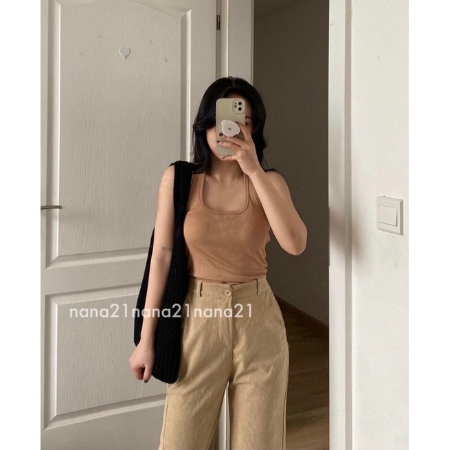 ÁO CROPTOP CỔ YẾM