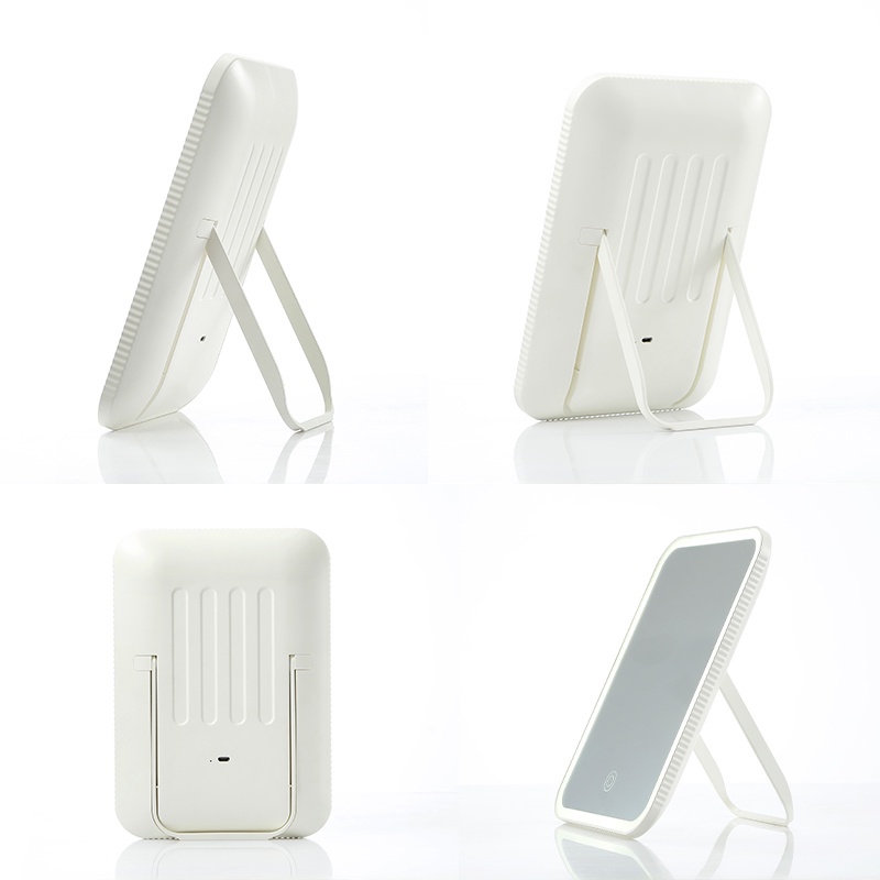 Gương Trang Điểm Để Bàn Có Đèn LED Có Thể Điều Chỉnh Độ Sáng