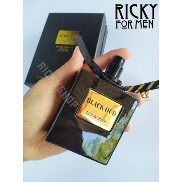 Nước Hoa Nam Chính Hãng BLACK OUD LONKOOM 100ml mùi hương nam tính lịch lãm sang trọng thơm lâu