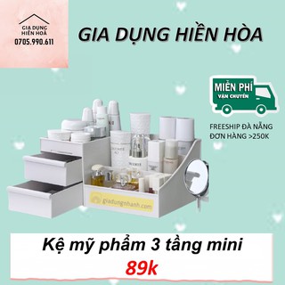 Kệ mỹ phẩm khay đựng mỹ phẩm - hộp đựng mỹ phẩm để bàn đa năng [Freeship Đà Nẵng]