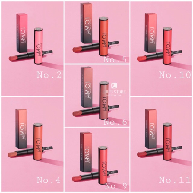 Son Thỏi Love M.O.I Matte Lipstick