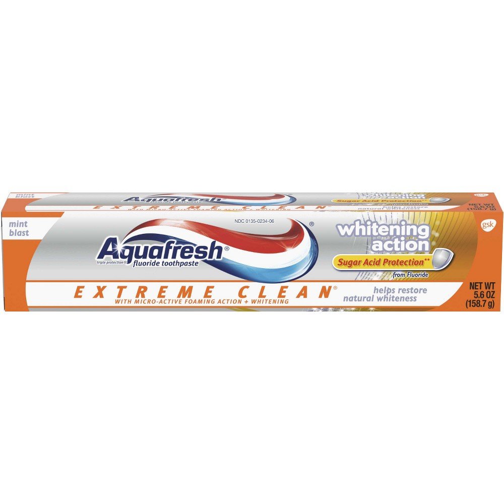 Kem Đánh Răng Aquafresh Extreme Clean 158.7g -Whiteing Action