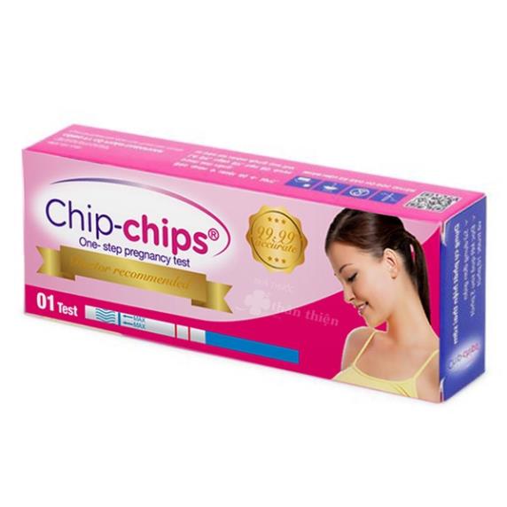 Que thử thai Chip chips