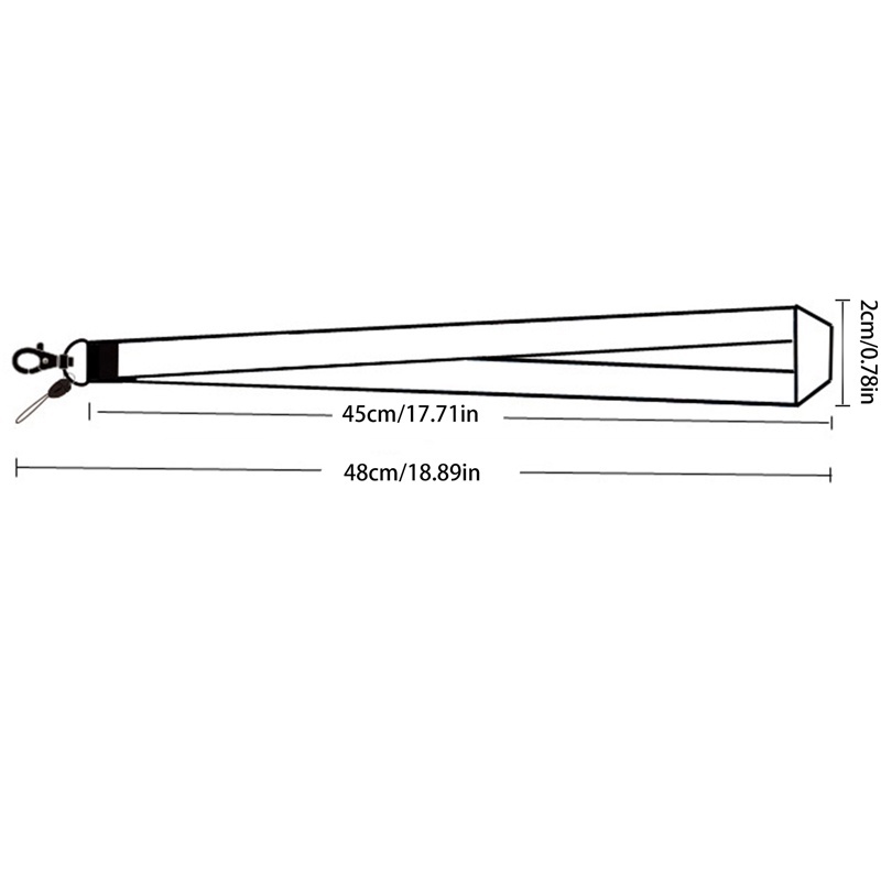 Dây Đeo Cổ Gắn Điện Thoại/Túi Xách Họa Tiết Hoạt Hình Anime Cho Nữ