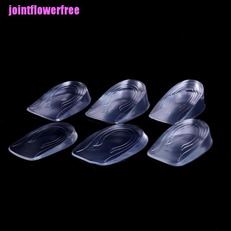 1 Cặp Đế Silicone Độn Giày Tăng Chiều Cao Cho Nam Và Nữ