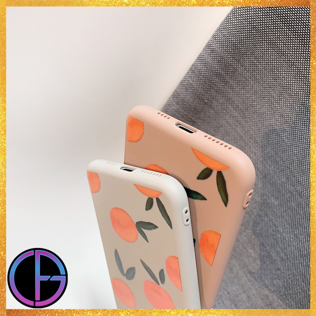 Ốp Điện Thoại Màu Cam Xinh Xắn Cho Iphone 11 Pro Max Xsmax Xr 6 I 7 I 8 Plus | BigBuy360 - bigbuy360.vn