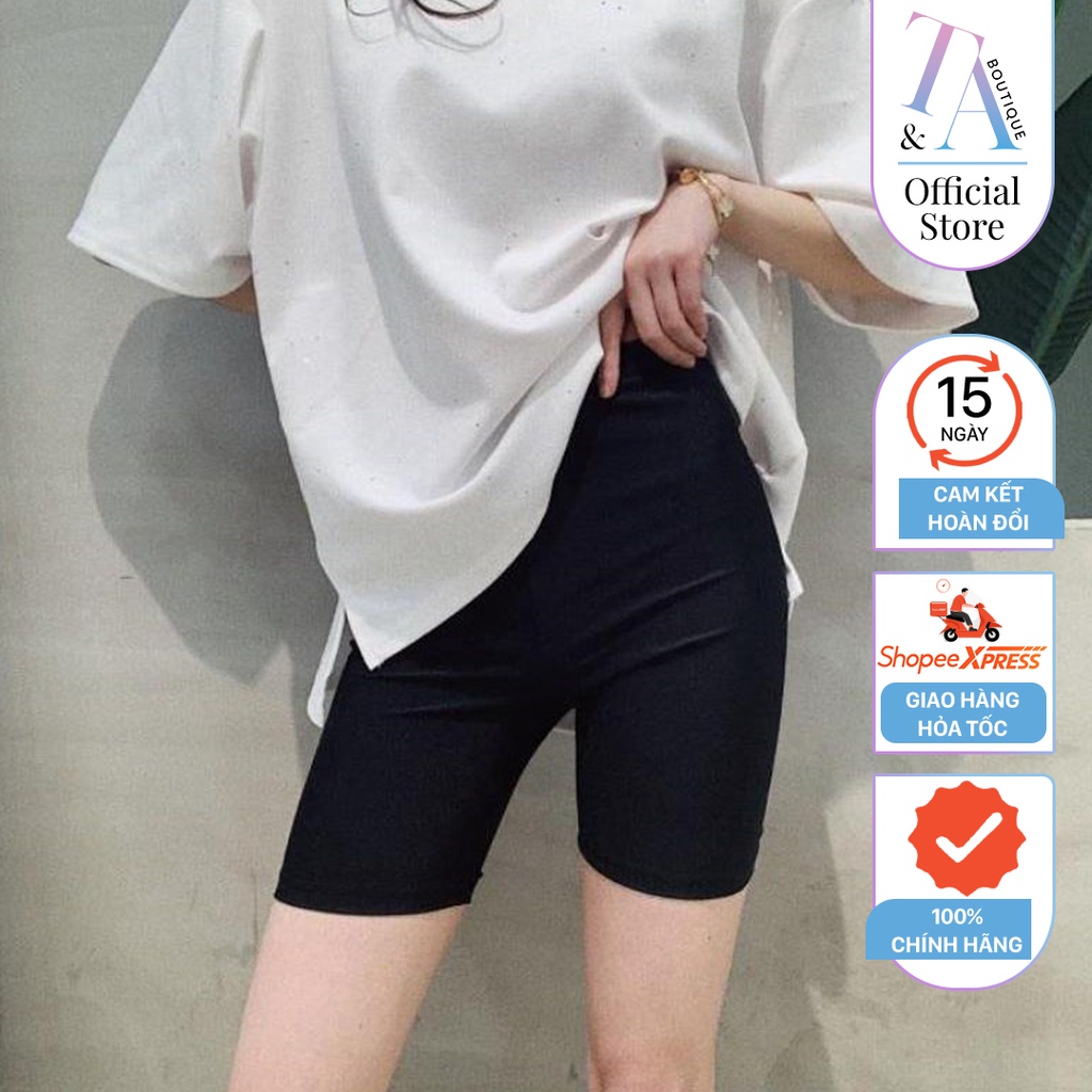 Quần Legging Đùi Nữ Thun Cạp Cao CHIDU- TA017