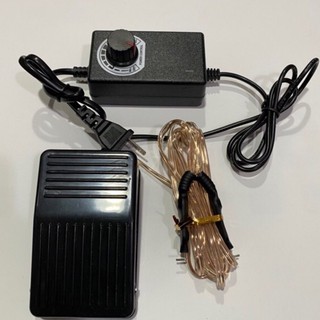 Combo biến áp mini kèm bàn đạp dây móc