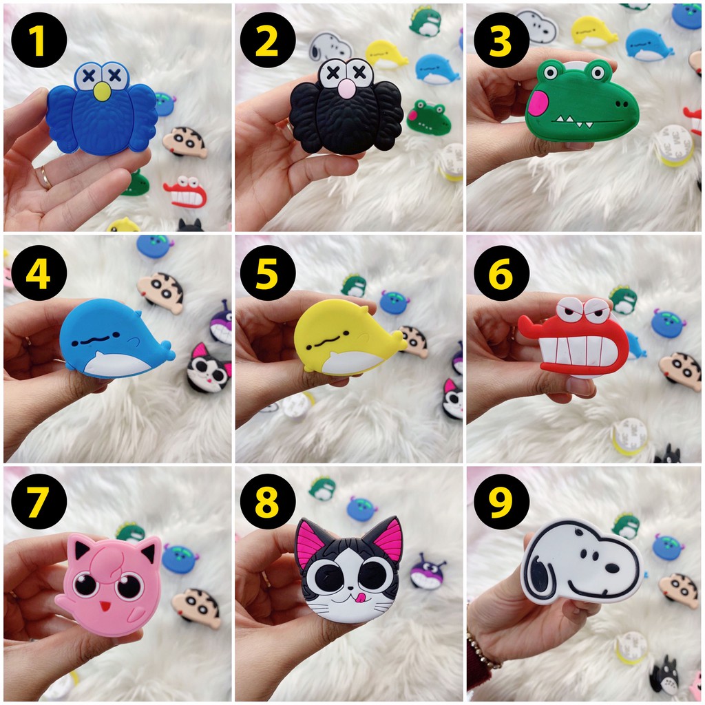 Giá đỡ Popsocket - đỡ điện thoại, quấn tai nghe (random) | BigBuy360 - bigbuy360.vn