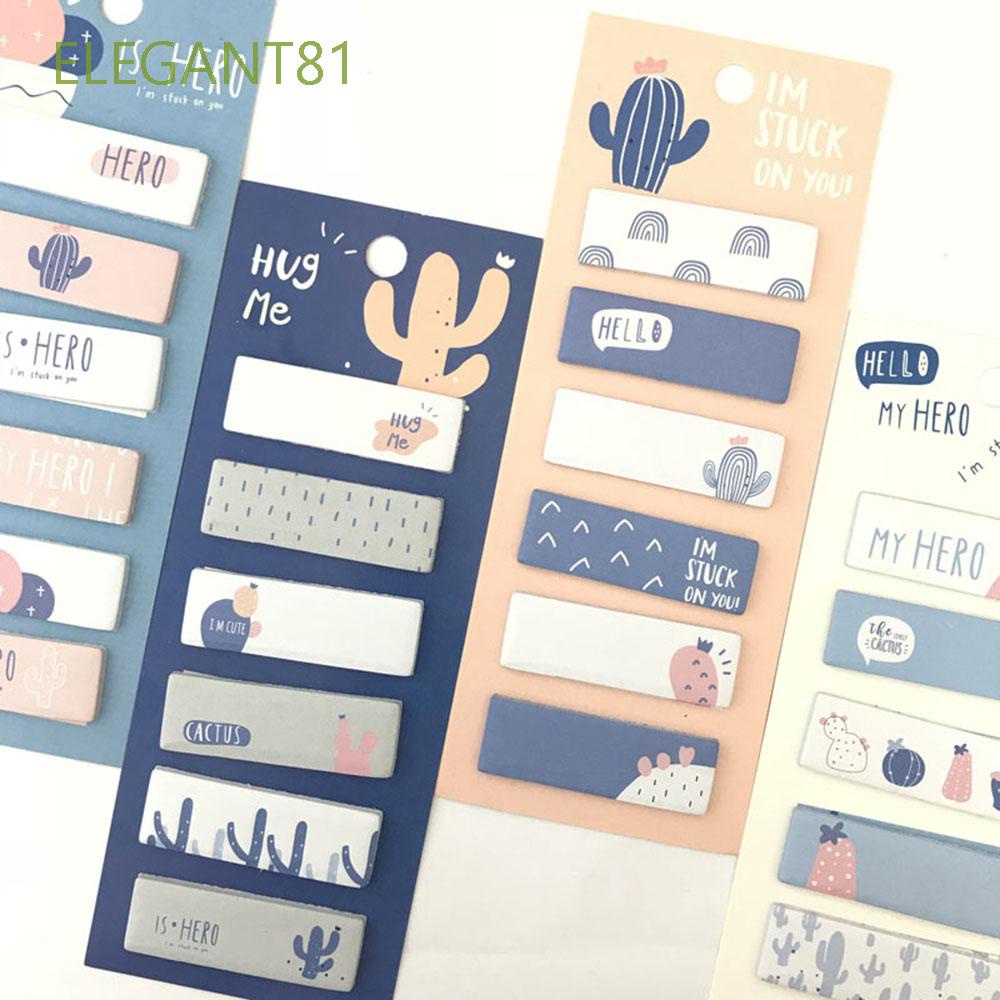 Giấy Ghi Chú Hình Cây Xương Rồng Dễ Thương Sáng Tạo Cho Học Sinh / Văn Phòng / Trường Học 81