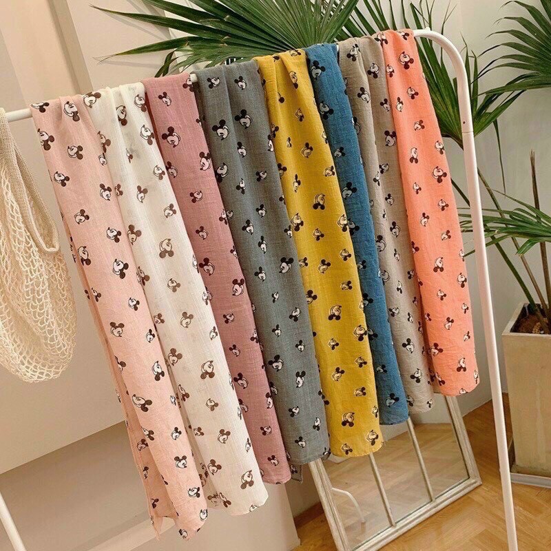Khăn Mickey Mềm Mại Cho Bé