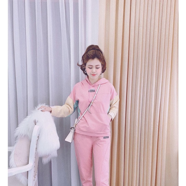 Set bộ hồng phối màu