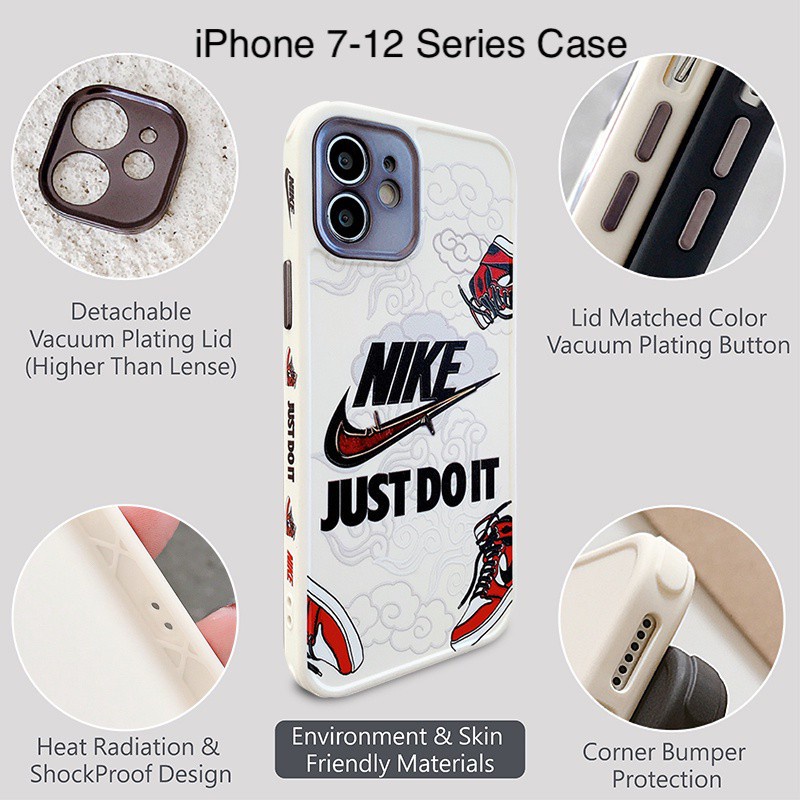 Ốp Điện Thoại Họa Tiết Giày Nike Air Jordan 3 Mặt Cho iPhone 15 14 13 12 11 Pro Max X XS XR 7 8 Plus