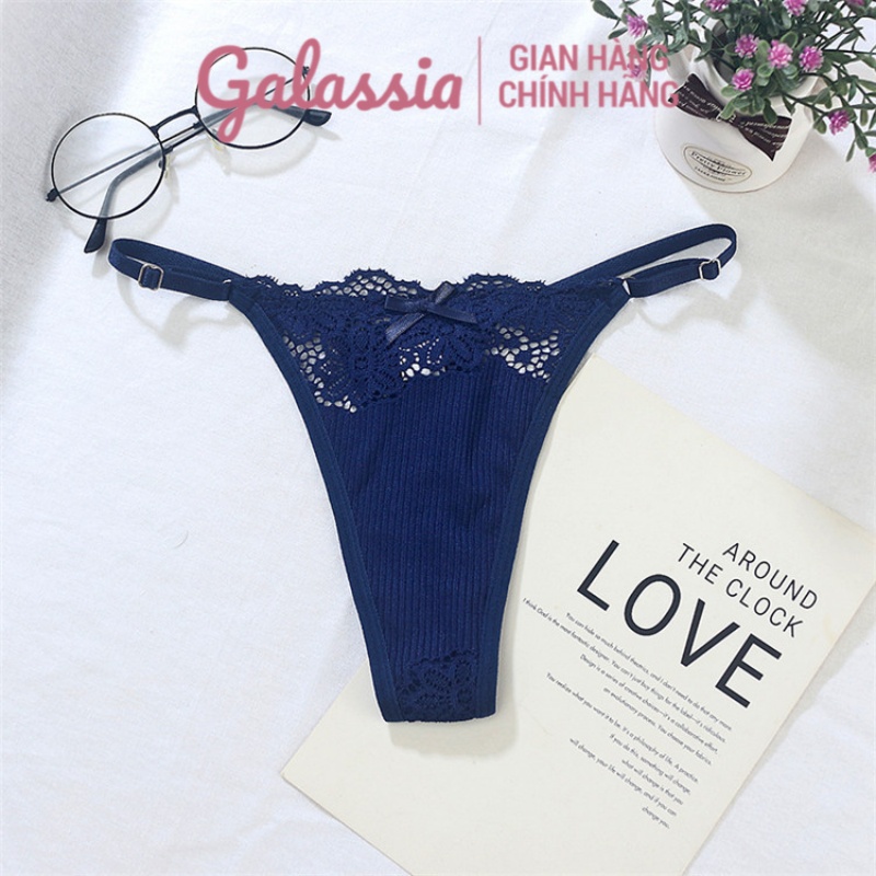 Quần lọt khe nữ sexy lót cao cấp xì bikini đẹp chip chữ y chíp sịp kháng khuẩn GL01 hàng chính hãng Galassia | BigBuy360 - bigbuy360.vn