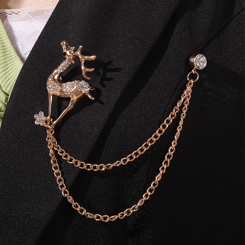 Ghim Cài Áo Hình Đàn Violin Phối Tua Rua Độc Đáo Thời Trang