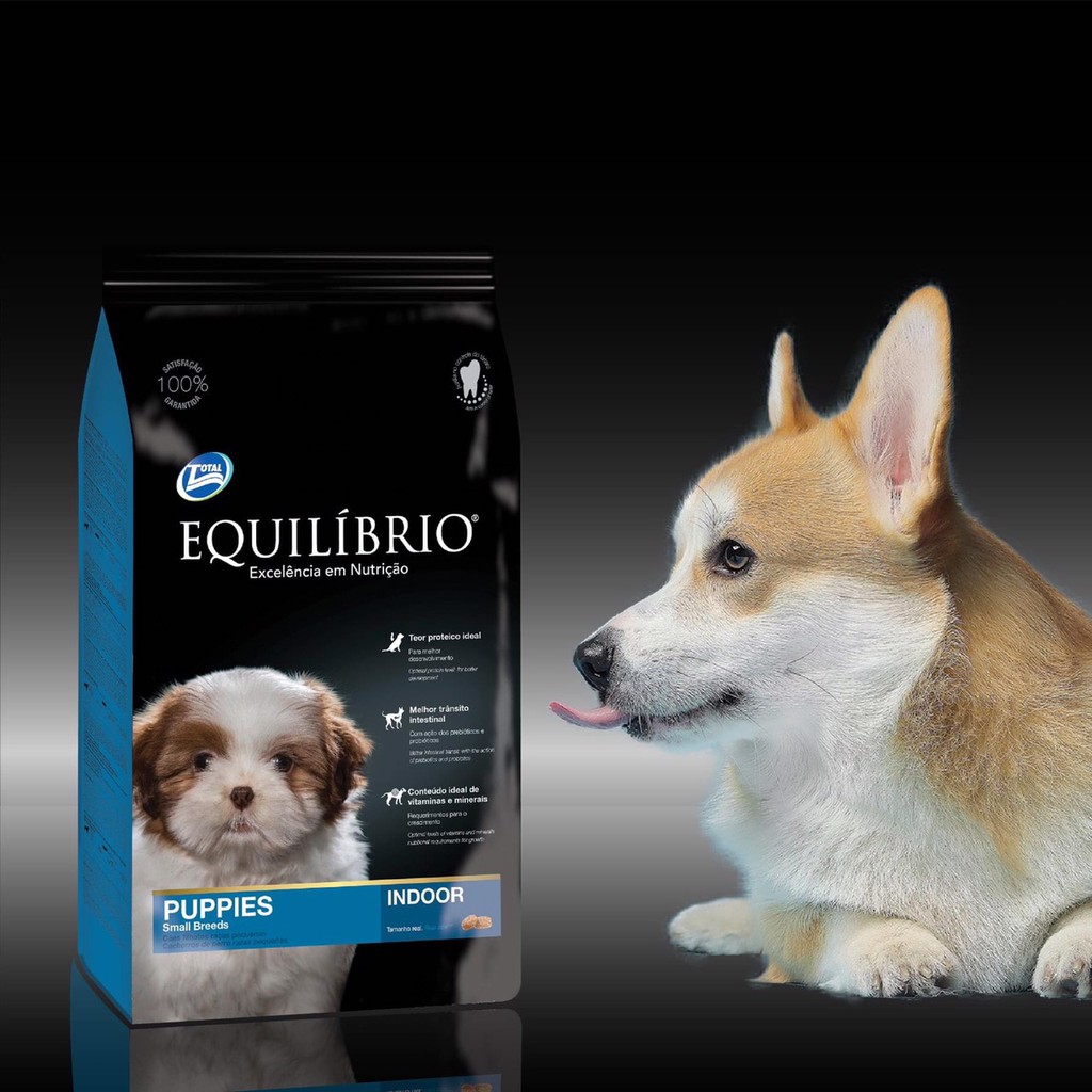 Mua 1 tặng 1 Equilibrio Puppy Small Breed -Thức ăn cao cấp dành cho CHÓ CON GIỐNG NHỎ  2 ký/ gói